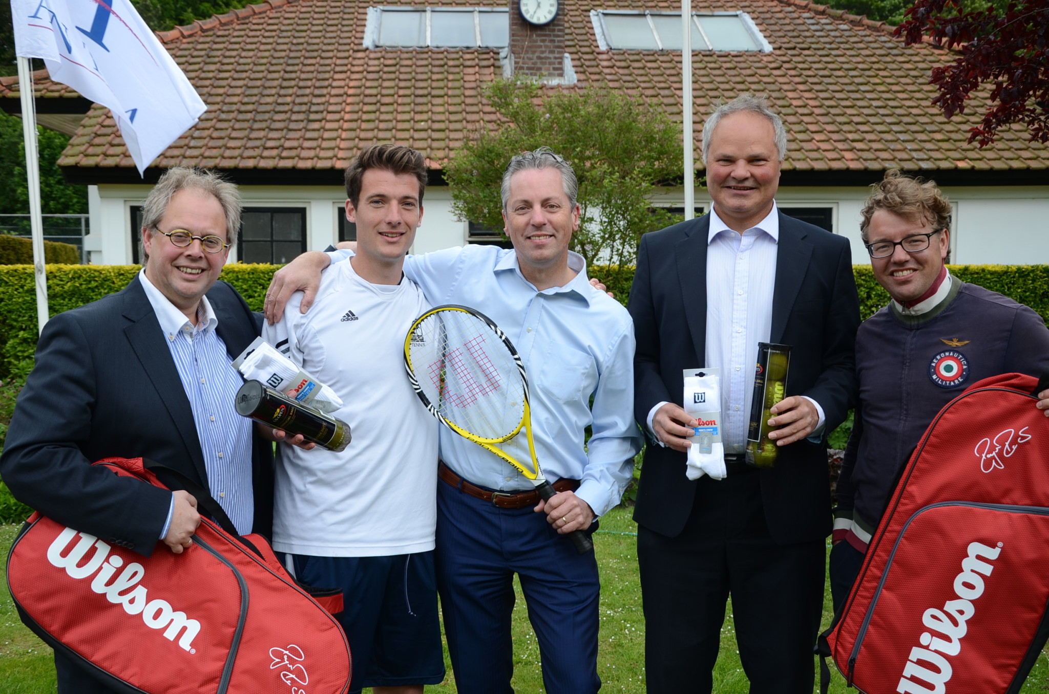 Tennis-Clinic Antea druk bezocht