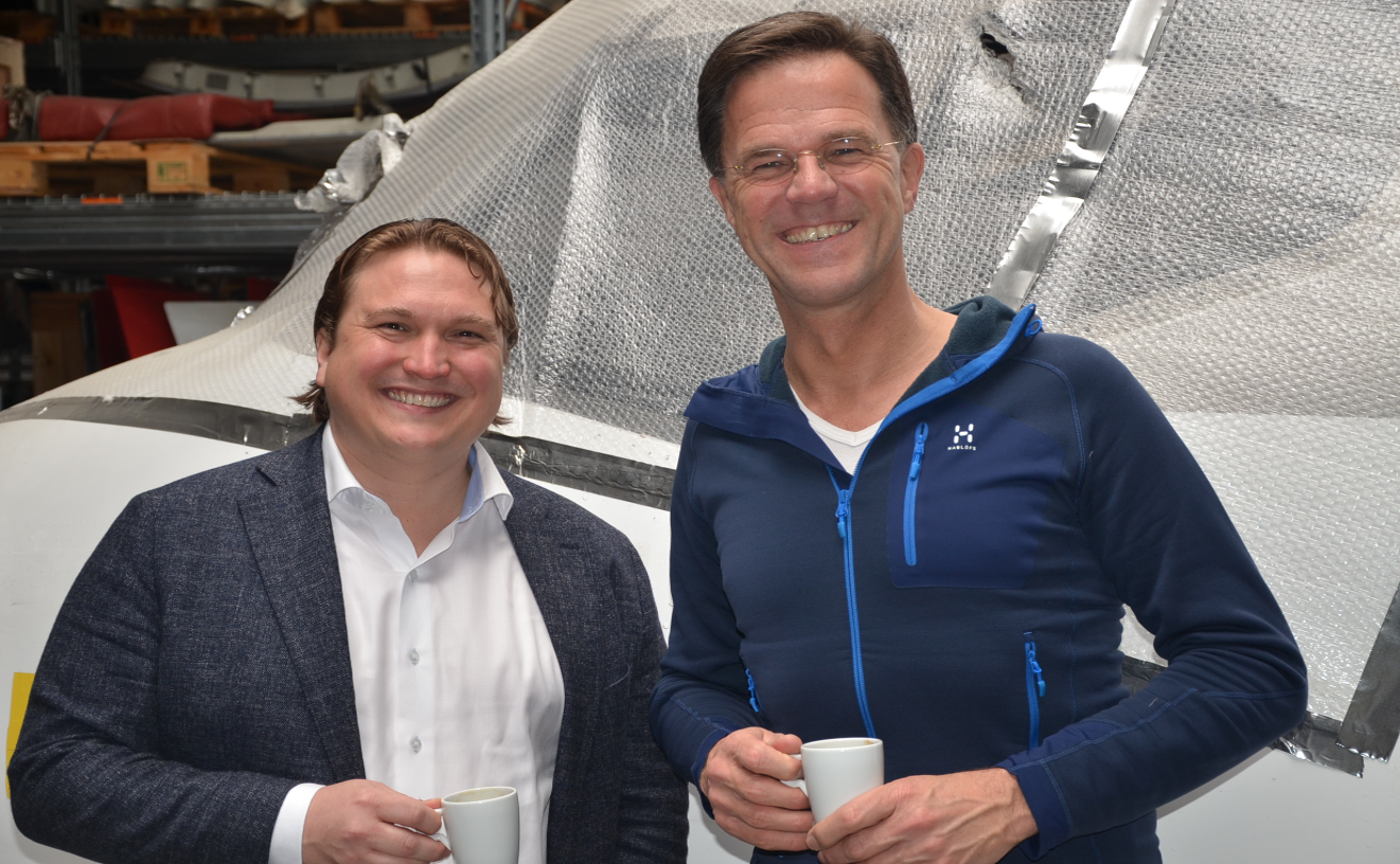 Mark Rutte op bezoek bij APOC