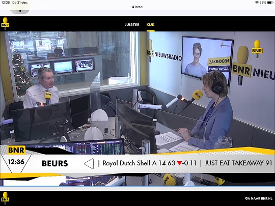 Robert De Boeck bij BNR