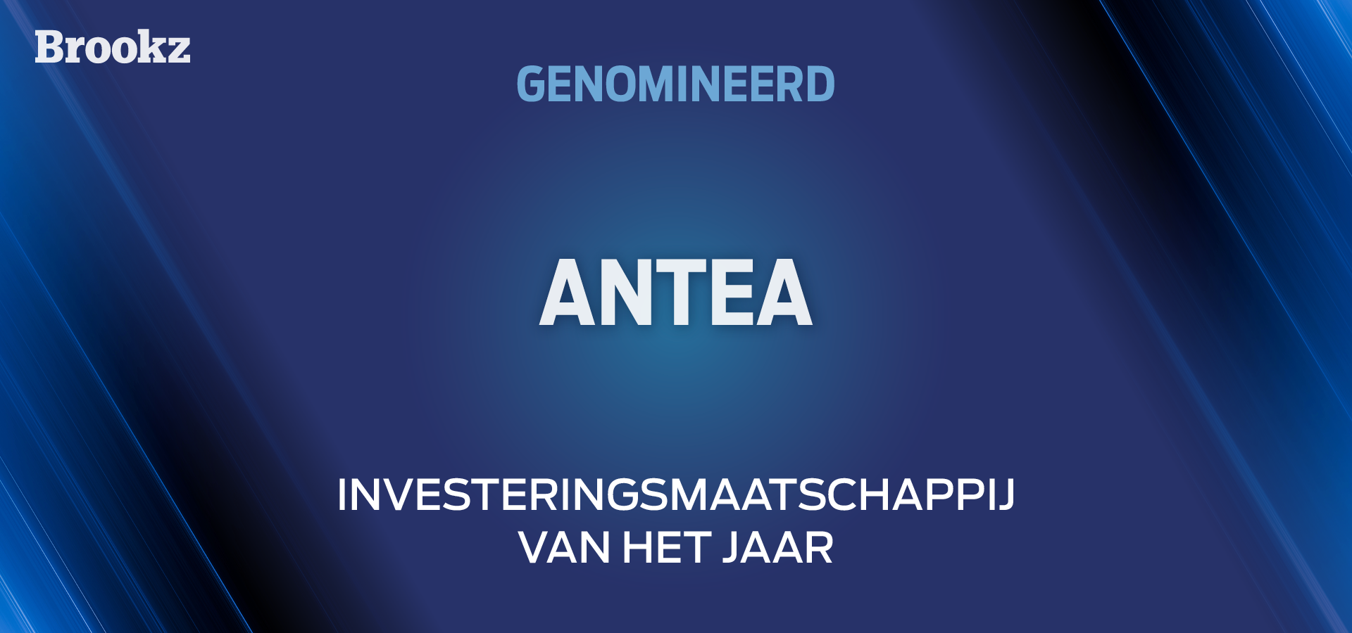 Nominatie Beste Investeringsmaatschappij 