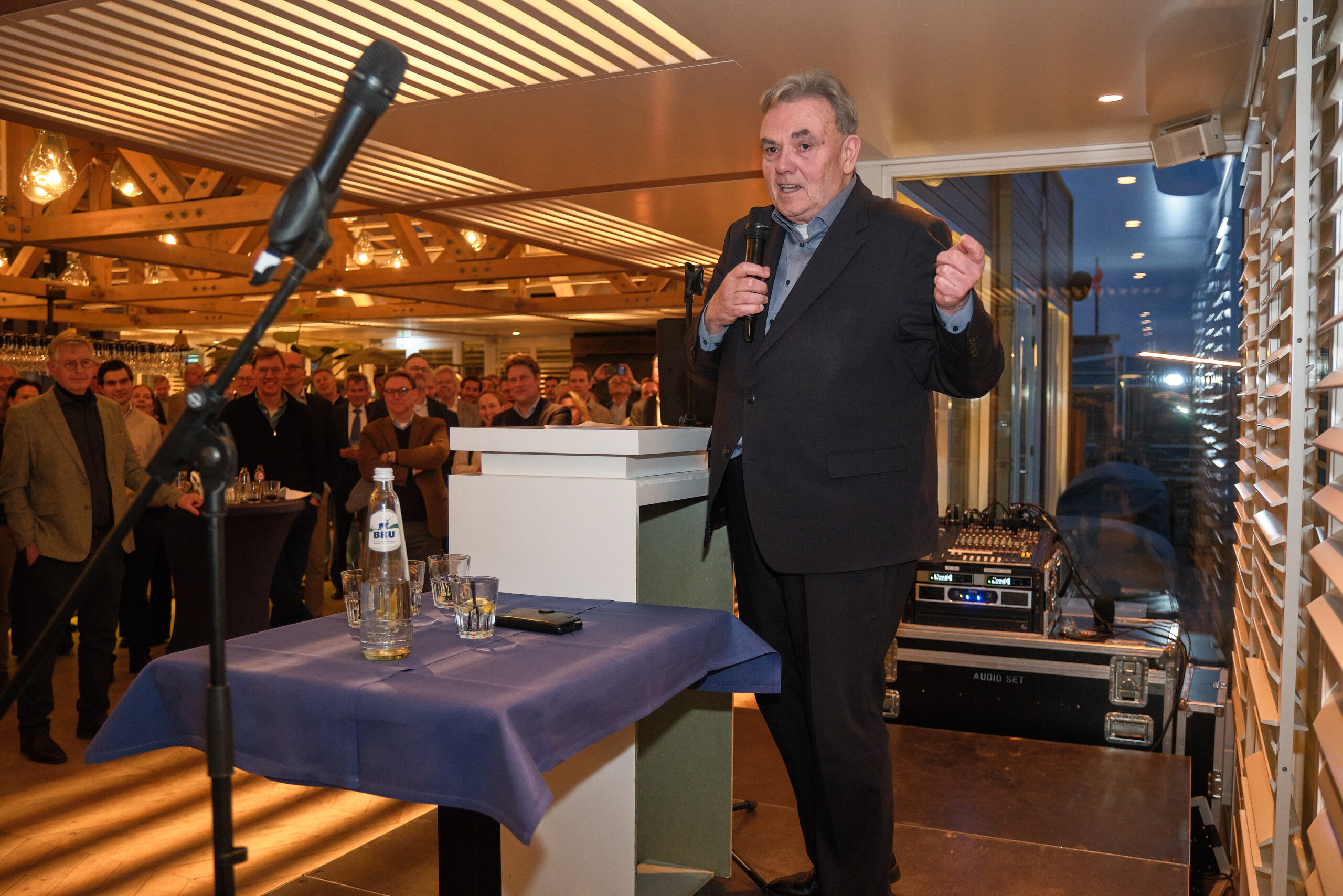 Willem Post schittert op nieuwjaarsreceptie