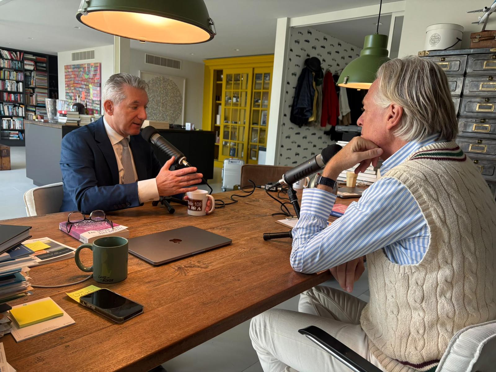 Podcast: Robert De Boeck aan tafel bij Jort Kelder